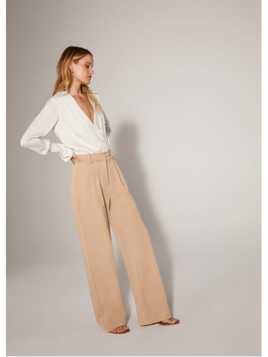 Favorite Daughter Pants - Women's Favorite Daughter the favorite pant Beige Wide Leg Pants Size 6